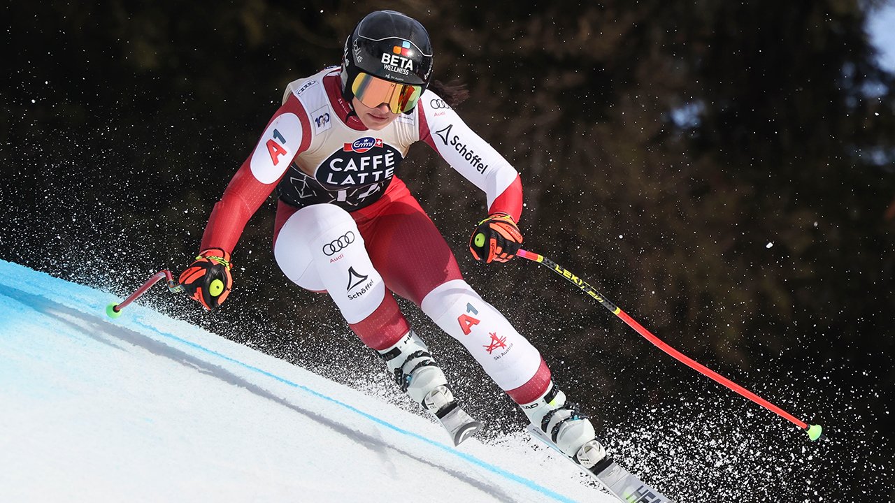 Startliste für die erste Abfahrt der Frauen in Crans Montana