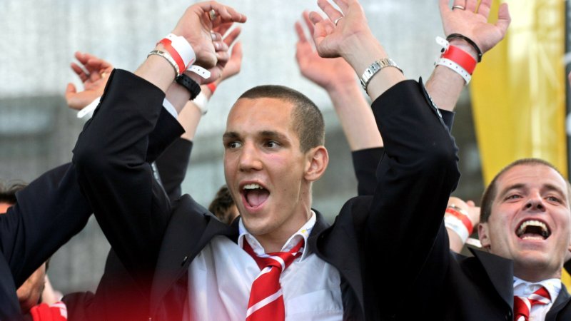 Vor 20 Jahren: Die besten Bilder der GAK-Meisterparty 2004