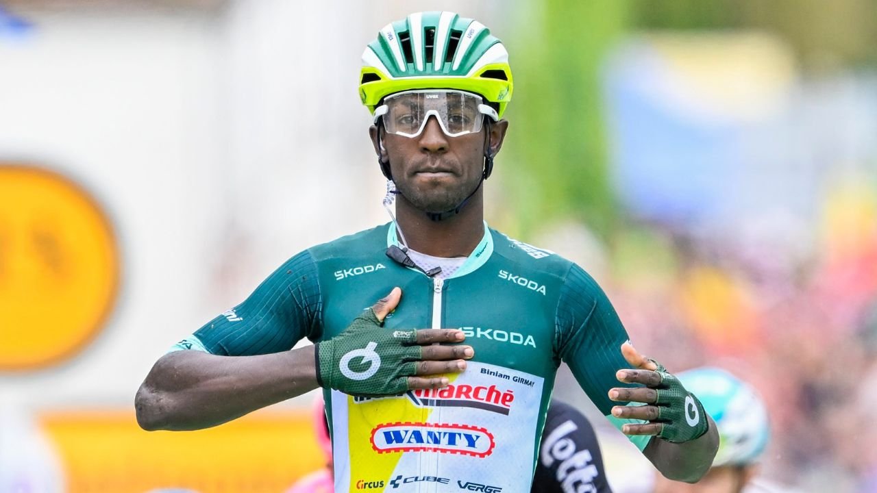 Tour-Hattrick! Sprinter Girmay gelingt der dritte Streich