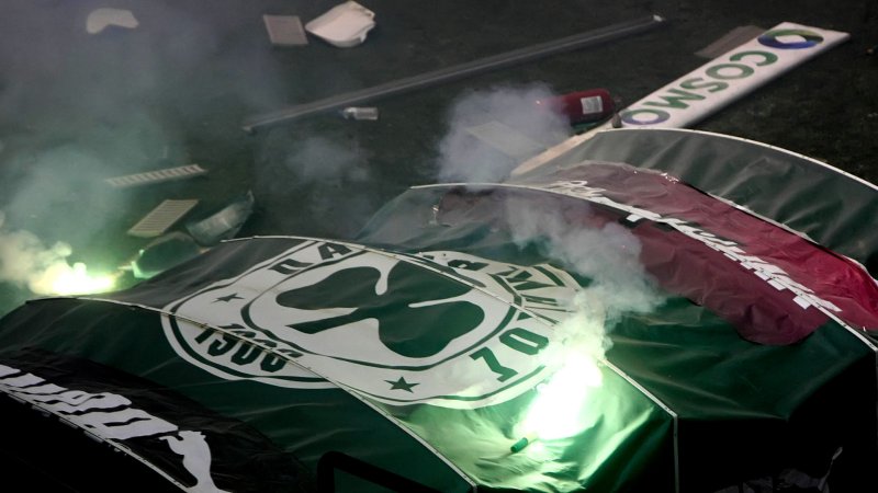 Athen: Schüsse vor Stadion bei Testspiel