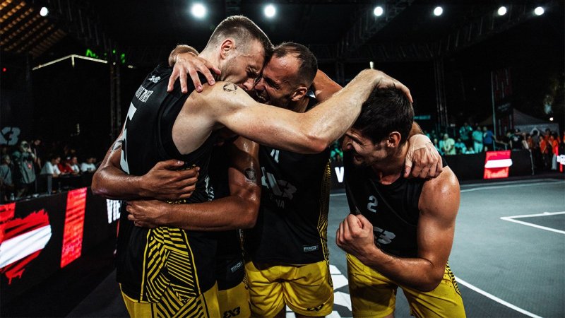 Team Vienna gewinnt 3x3-Turnier in Kasachstan