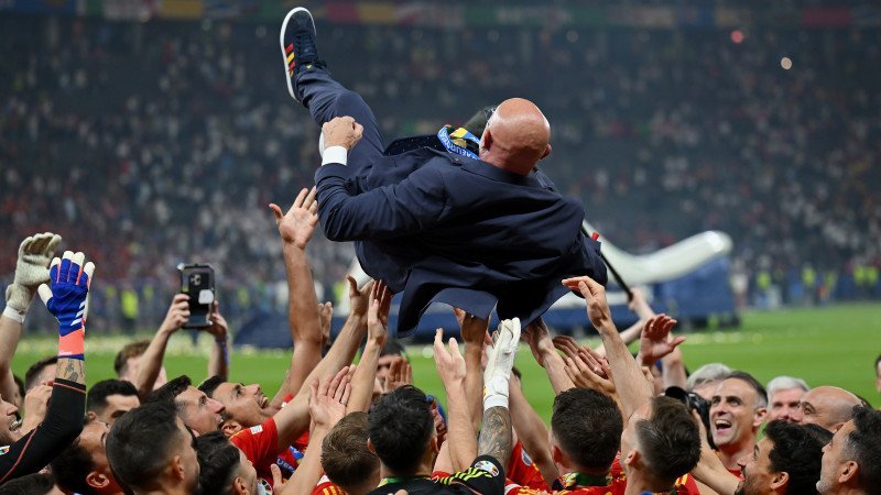 Titel-Fiesta! So ausgelassen feiert Europameister Spanien