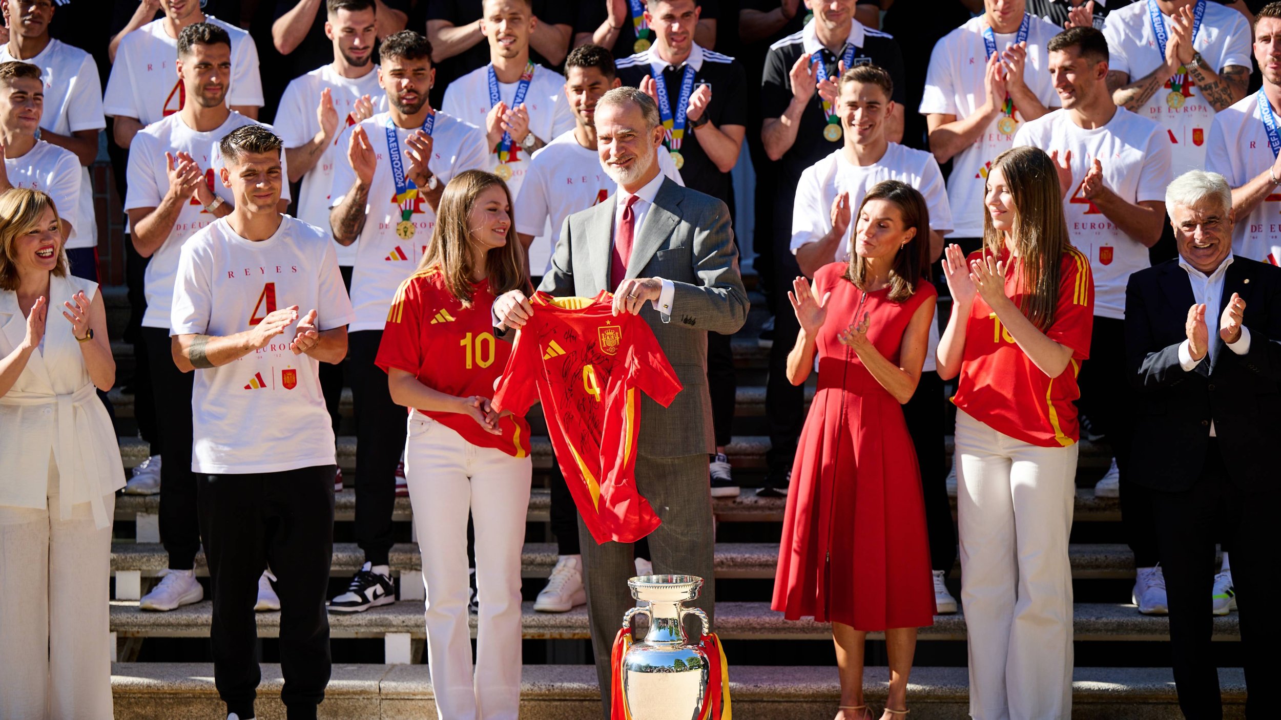 Nach EM-Triumph: Spanien überschwänglich empfangen