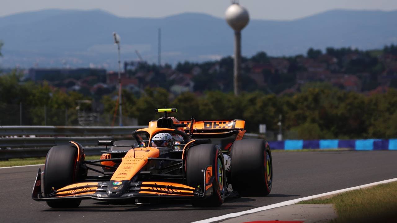 Norris überzeugt im zweiten Ungarn-Training - Leclerc crasht