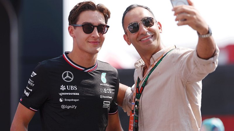 Wie Russell seine Karriere mit Hilfe von Djokovic plant