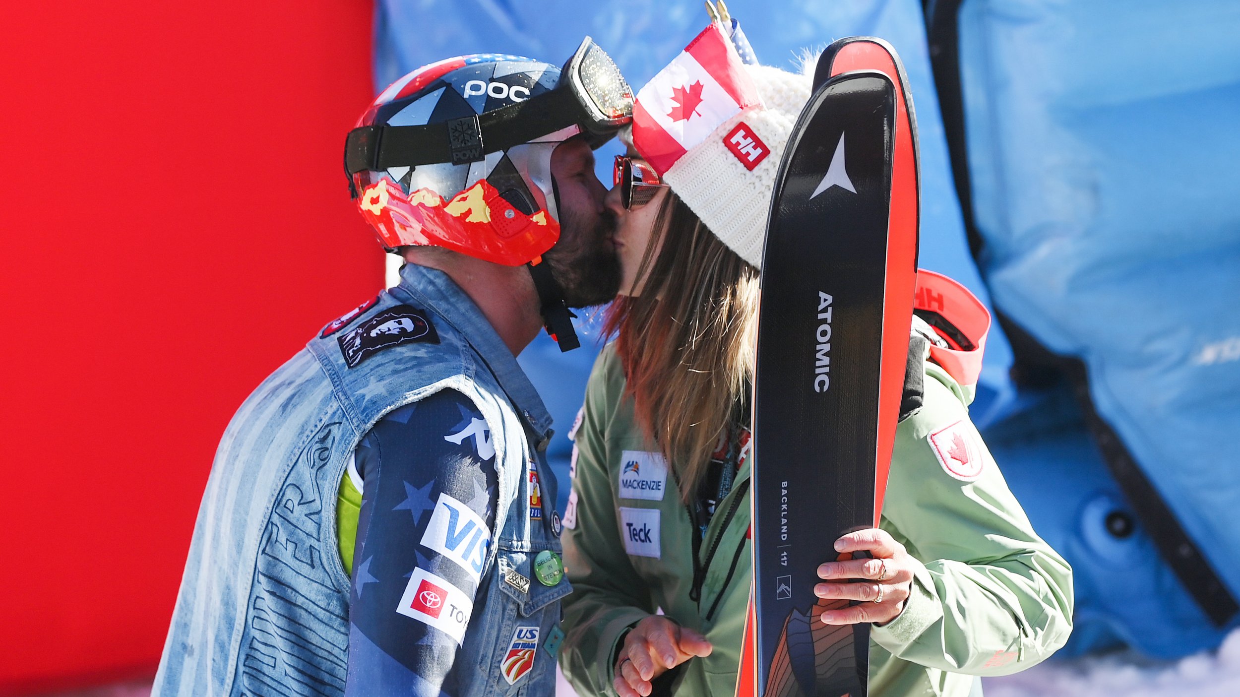 Erneut in Brautkleid & Anzug: Ex-Ski-Stars haben geheiratet