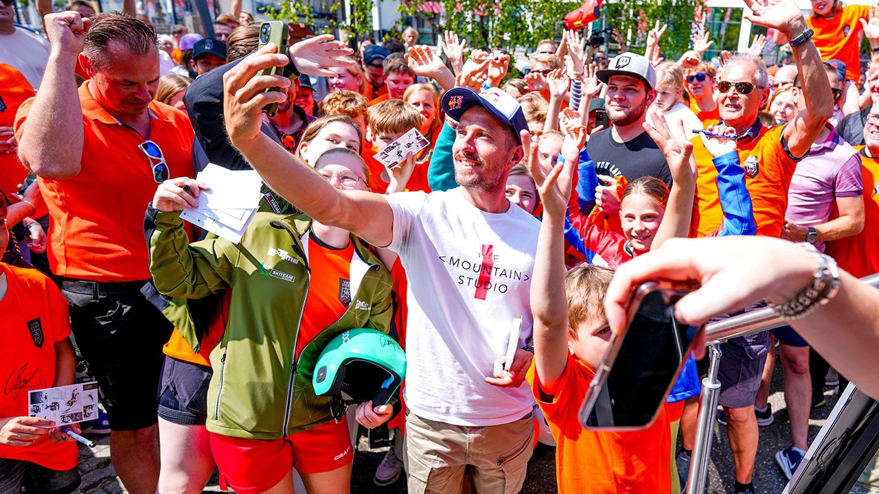 Hirscher: "Die werden sich denken: Der Opa ist auch da"