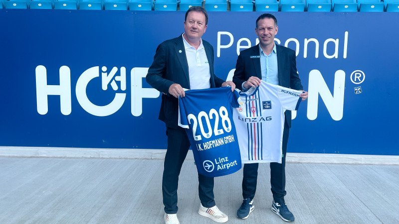 Blau-Weiß Linz verlängert mit Platin-Partner