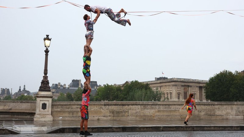 Spektakuläre Bilder! Olympia-Eröffnung auf der Seine