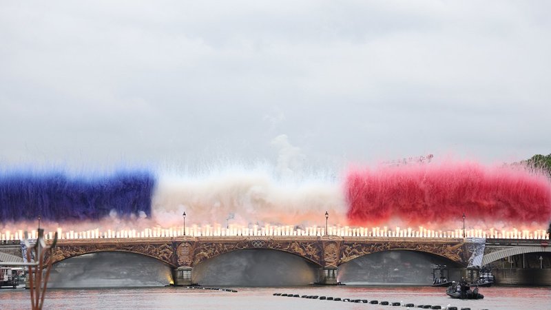Spektakuläre Bilder! Olympia-Eröffnung auf der Seine