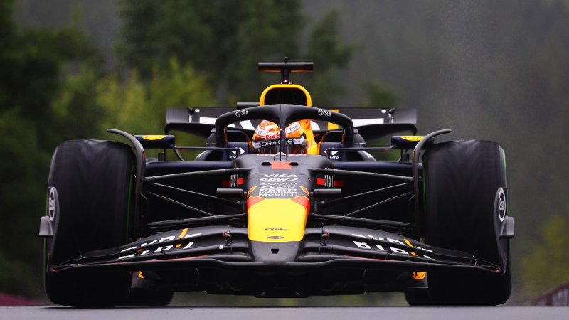 Verstappen im Spa-Regen der Schnellste - aber nicht auf Pole