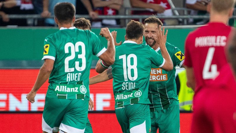 Entfesselt! Rapid mit Gala gegen Wisla Krakau