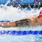 Bucher schwimmt über 100 m Delfin ins Semifinale