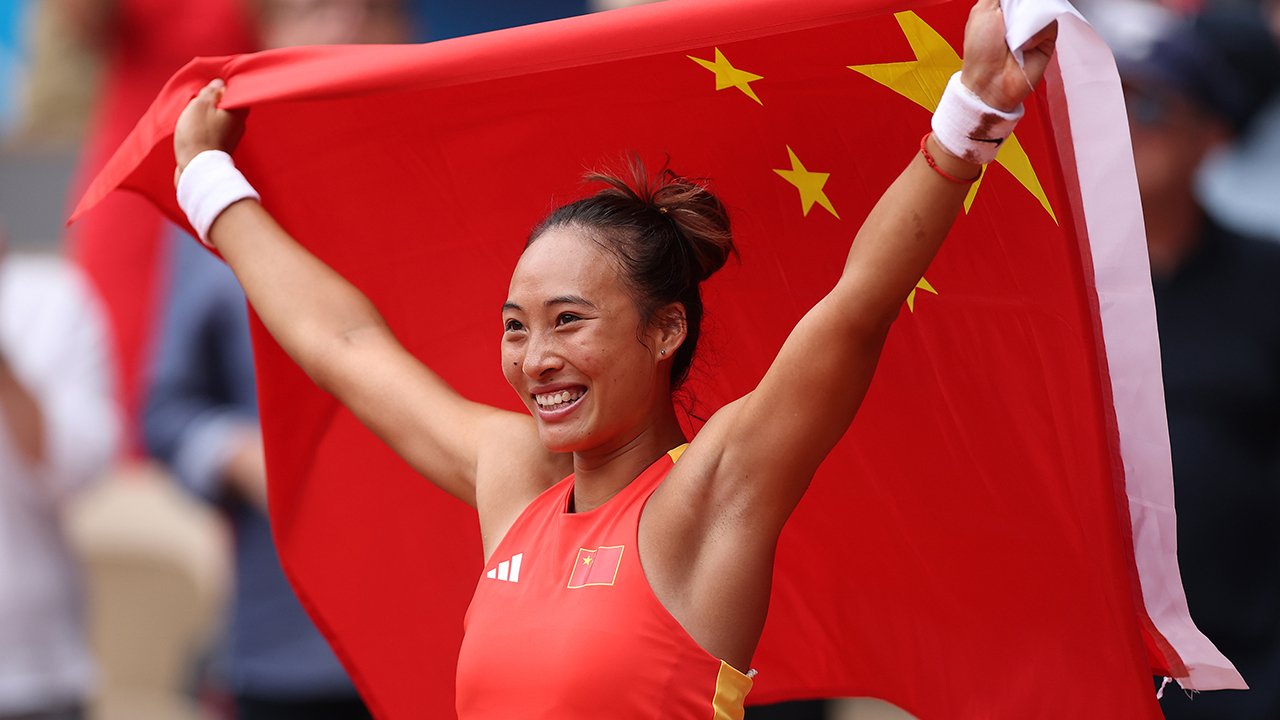 Gold-Premiere! Eine Chinesin ist <a href='/de/daten/news/tennis/tennis/' class='tag'>Tennis</a>-Olympiasiegerin