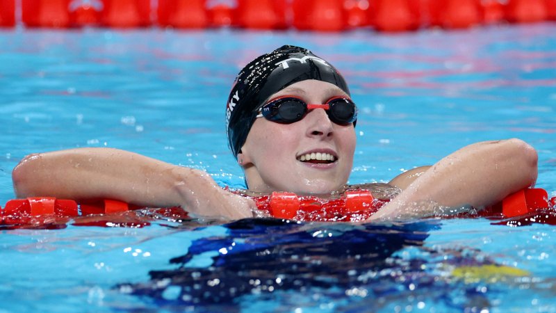9. Goldmedaille! Historische Marke für Ledecky