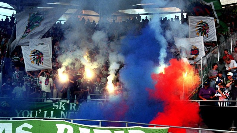 Sturm vs. Rapid: Die besten Fan-Bilder