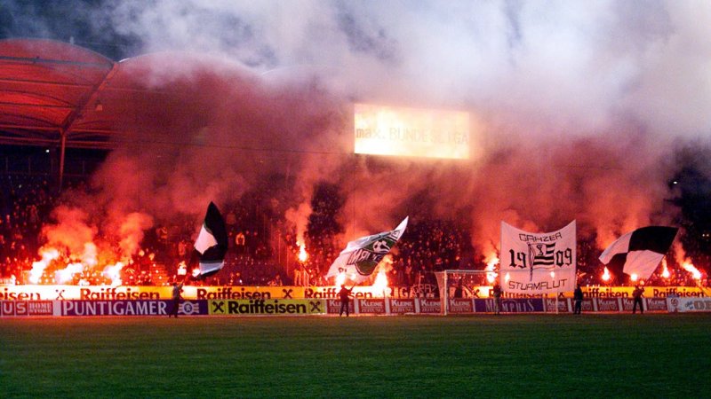 Sturm vs. Rapid: Die besten Fan-Bilder