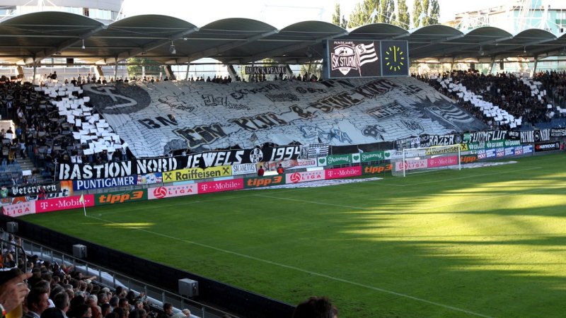 Sturm vs. Rapid: Die besten Fan-Bilder