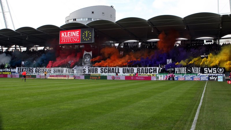 Sturm vs. Rapid: Die besten Fan-Bilder