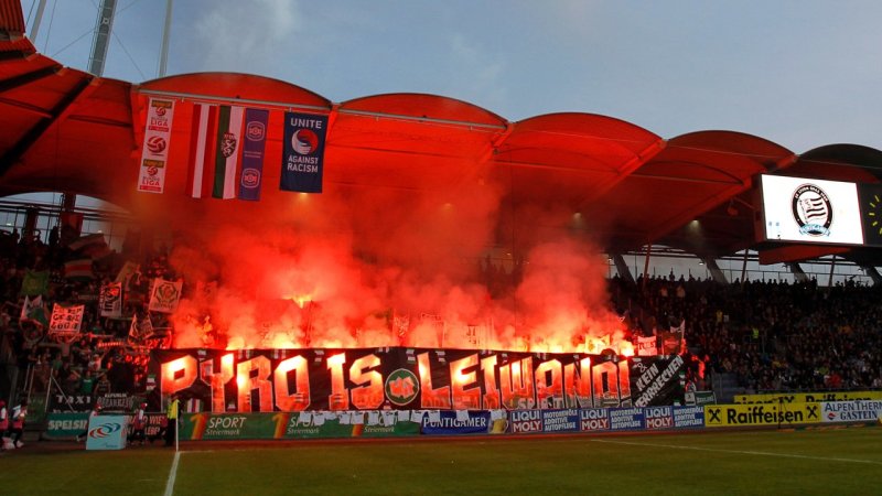 Sturm vs. Rapid: Die besten Fan-Bilder