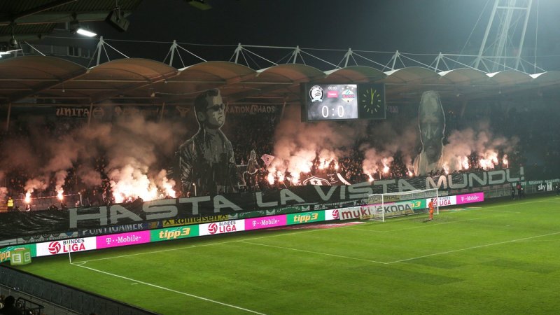 Sturm vs. Rapid: Die besten Fan-Bilder