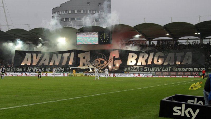 Sturm vs. Rapid: Die besten Fan-Bilder