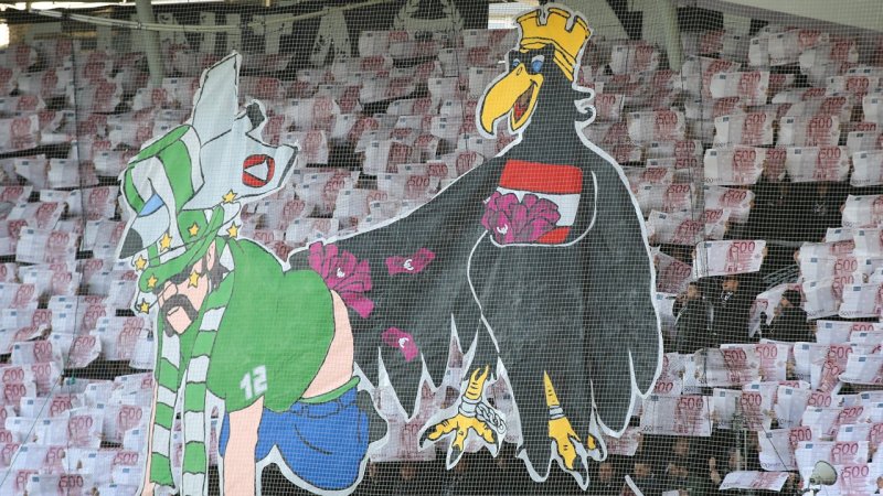 Sturm vs. Rapid: Die besten Fan-Bilder