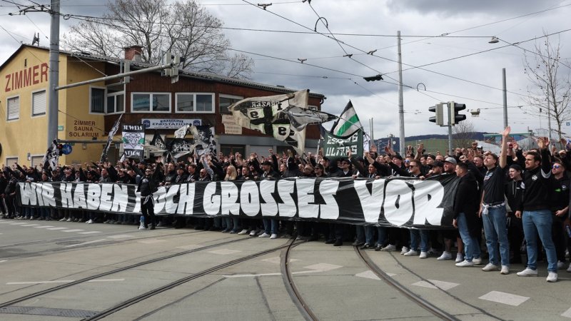 Sturm vs. Rapid: Die besten Fan-Bilder