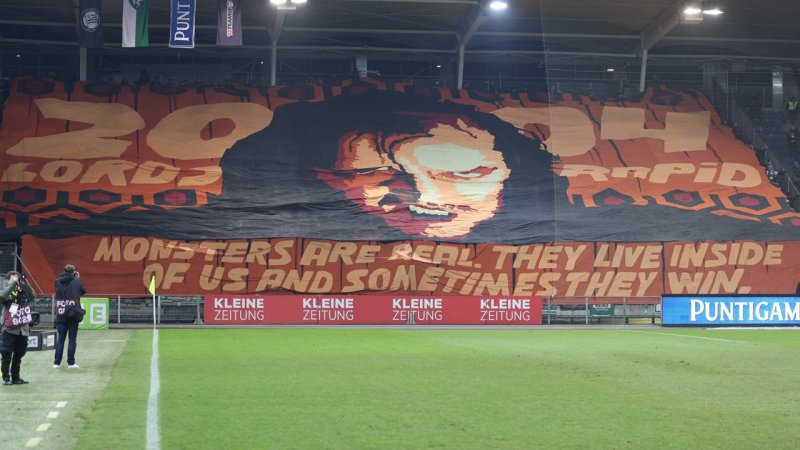 Sturm vs. Rapid: Die besten Fan-Bilder