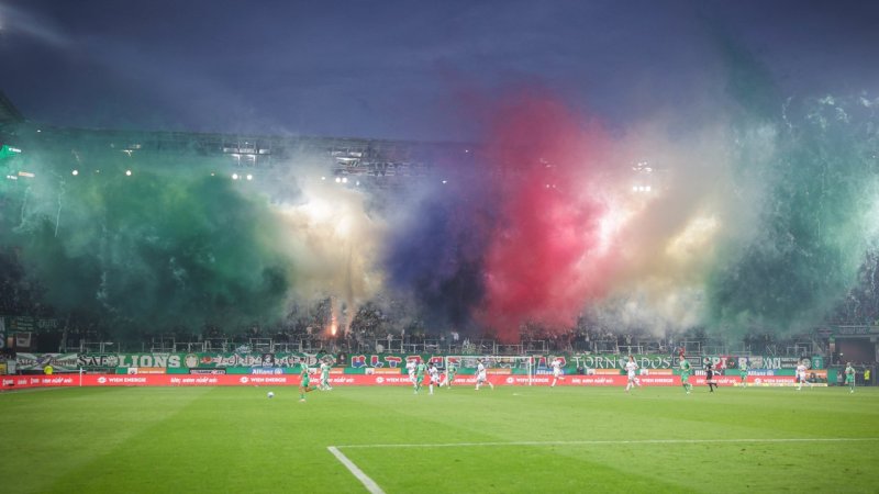 Sturm vs. Rapid: Die besten Fan-Bilder