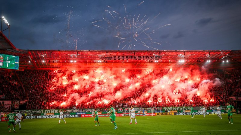 Sturm vs. Rapid: Die besten Fan-Bilder