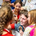 Judo-Bronze-Gewinnerin Polleres von über 300 Fans empfangen