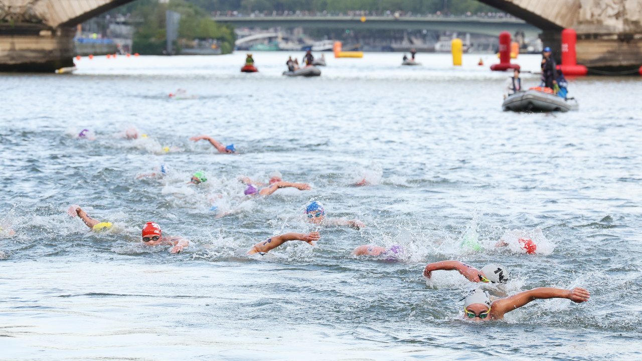 Probleme mit der Seine: Training für Schwimmer abgesagt