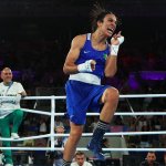 Kontroverse Boxerin steht im Olympia-Finale