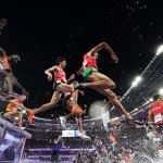 Hindernis-Weltrekordler nach argem Sturz wohlauf