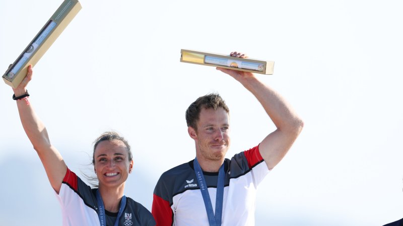Da ist das Ding! So feiern Vadlau/Mähr die Gold-Medaille
