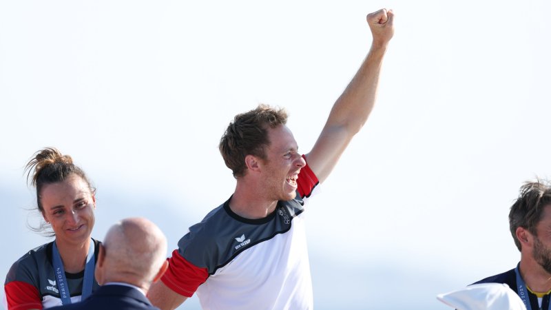 Da ist das Ding! So feiern Vadlau/Mähr die Gold-Medaille