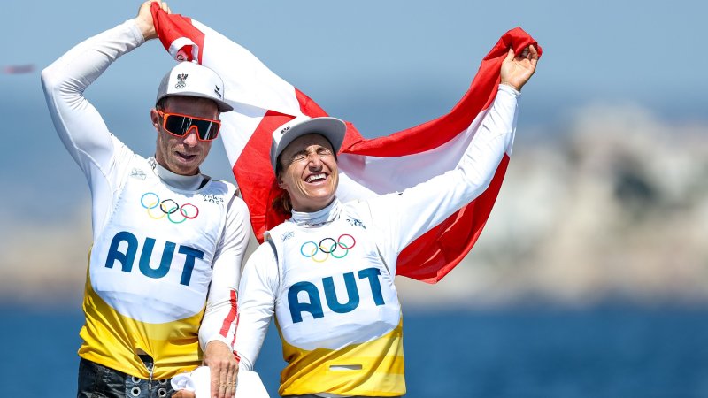 Da ist das Ding! So feiern Vadlau/Mähr die Gold-Medaille