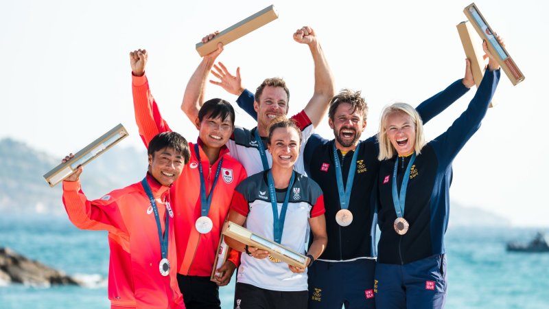 Da ist das Ding! So feiern Vadlau/Mähr die Gold-Medaille