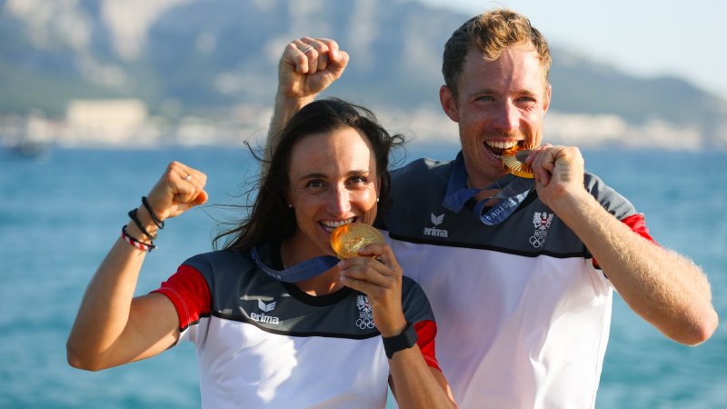 Da ist das Ding! So feiern Vadlau/Mähr die Gold-Medaille