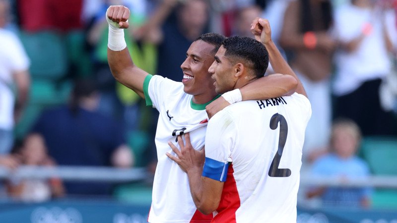 Kantersieg gegen Ägypten! <a href='/de/daten/news/fussball/fussball/' class='tag'>Fußball</a>-Bronze für Marokko