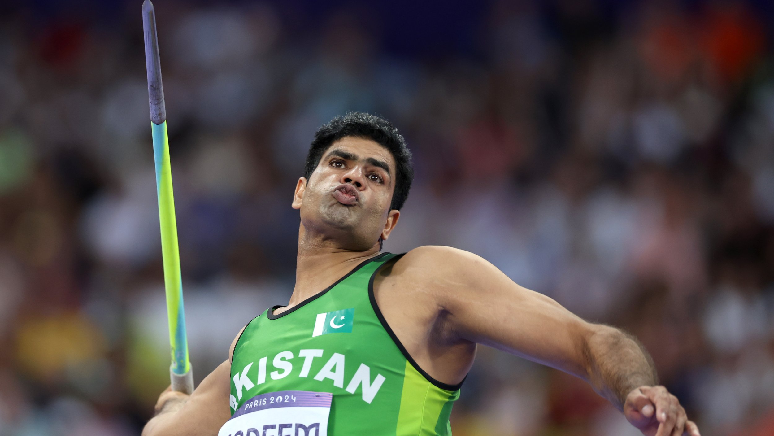 Pakistaner gewinnt Speerwurf-Gold mit Olympia-Rekord