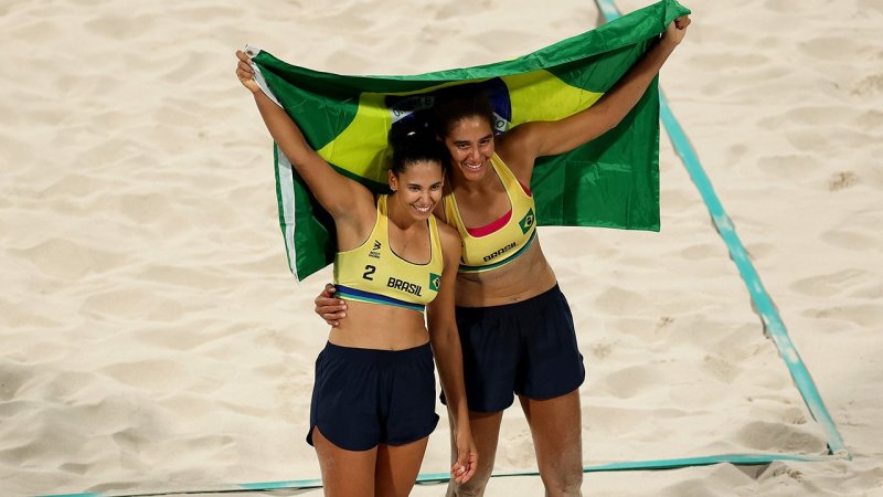 Brasiliens Beachvolleyballerinnen beenden Gold-Durststrecke
