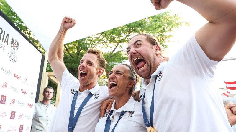 Party im Austria House! Olympia-Helden lassen es krachen