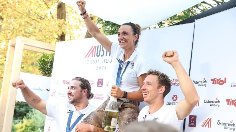 Party im Austria House! Olympia-Helden lassen es krachen