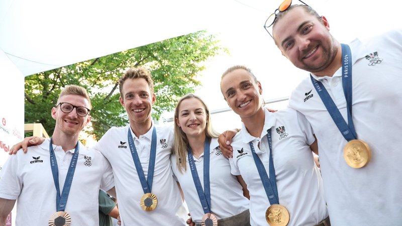 Party im Austria House! Olympia-Helden lassen es krachen