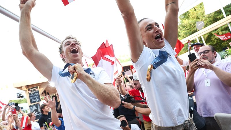 Party im Austria House! Olympia-Helden lassen es krachen