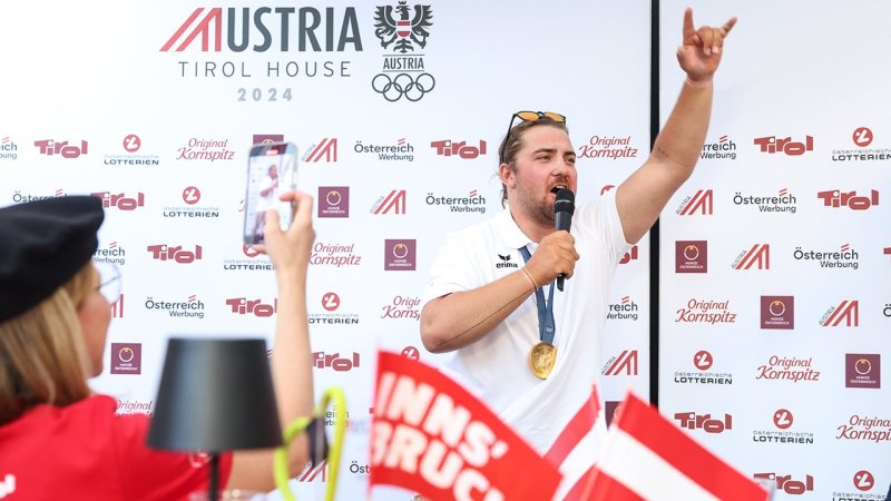 Party im Austria House! Olympia-Helden lassen es krachen