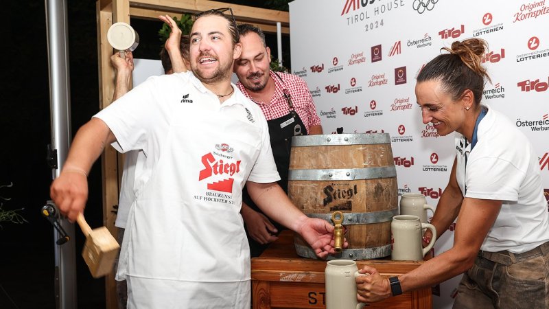 Party im Austria House! Olympia-Helden lassen es krachen