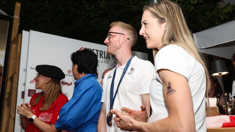 Party im Austria House! Olympia-Helden lassen es krachen